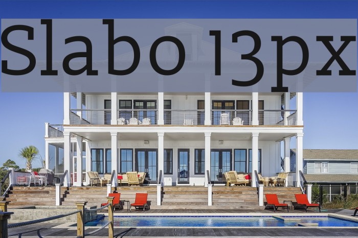 Slabo 13px Font examples