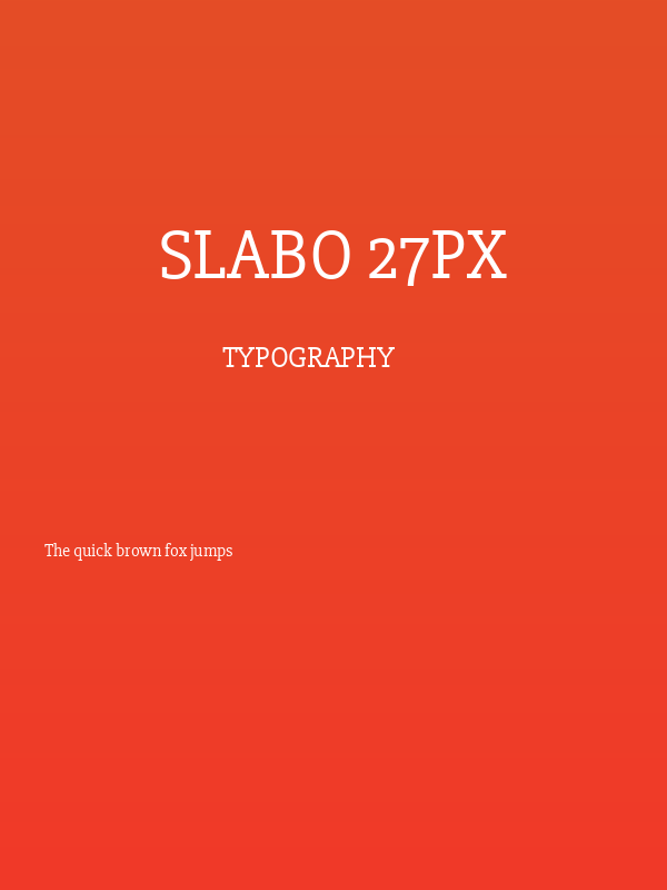 Slabo 27px Poster