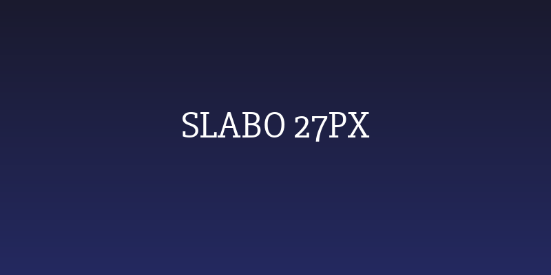 Slabo 27px Social Header