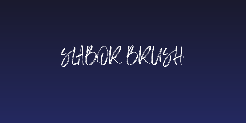 Slabor Brush Social Header