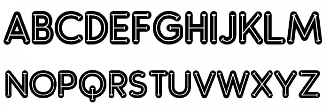 Slabten Demo Schriftart Groß