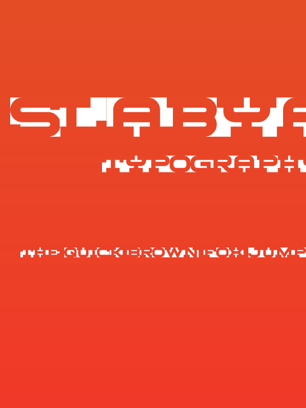 Slabyanuz titling inverted Poster