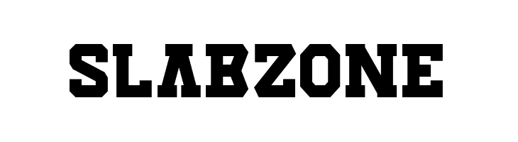 Slabzone  Frei Schriftart Herunterladen
