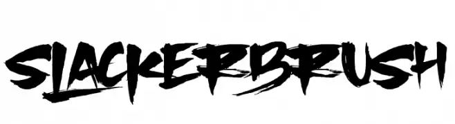 SlackerBrush  免费字体下载