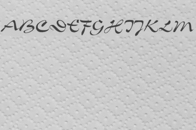 Slalom Font examples