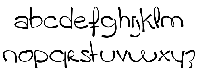 Slam Font LOWERCASE