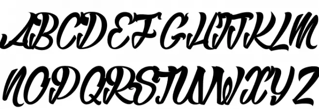 Slamer_PersonalUseOnly Schriftart Groß