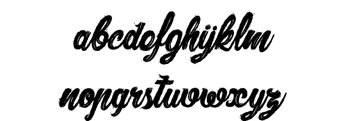 Slamers_PersonalUseOnly Font LOWERCASE