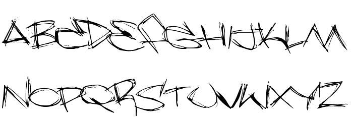 Slammer tag Font LOWERCASE