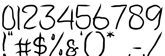 Slamming Font OTHER CHARS