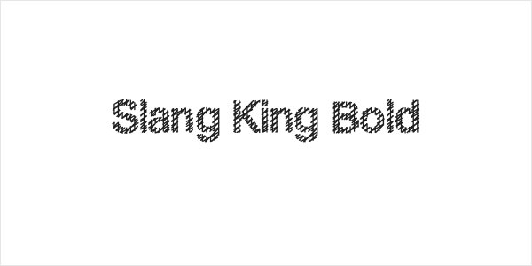 Slang King Bold Logo