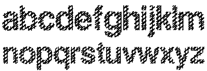 Slang King Bold Font LOWERCASE
