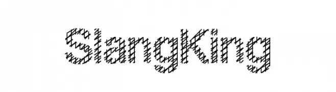 Slang King  font caratteri gratis