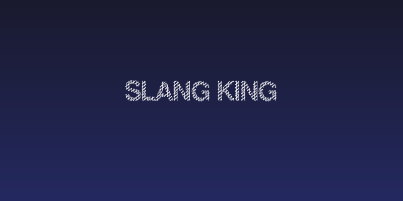 Slang King Social Header