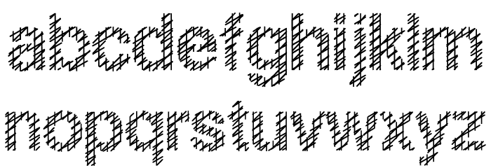 Slang King Font LOWERCASE