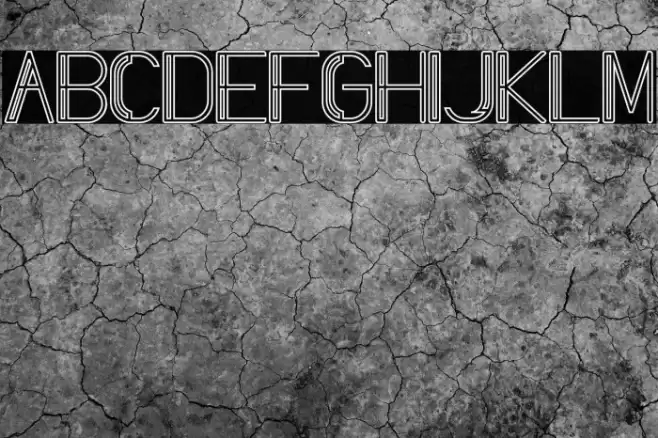 Slang Outfit Inline Font examples