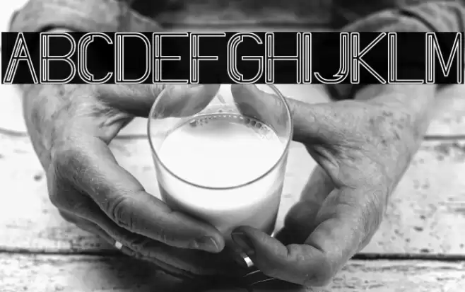 Slang Outfit Inline Font examples