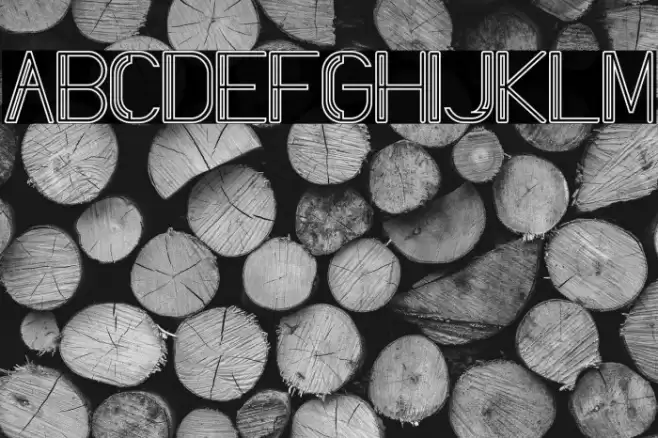 Slang Outfit Inline Font examples