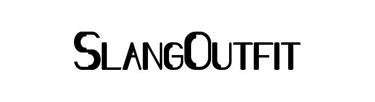 Slang Outfit  Descarca Fonturi Gratis