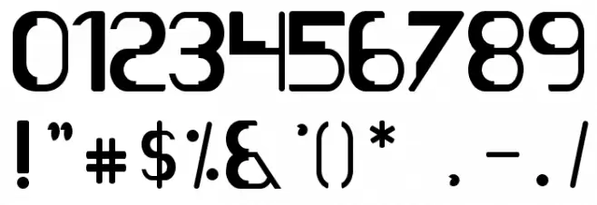 Slang Outfit Font OTHER CHARS