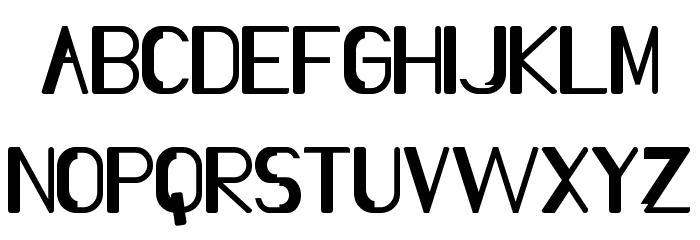 Slang Outfit Font LOWERCASE