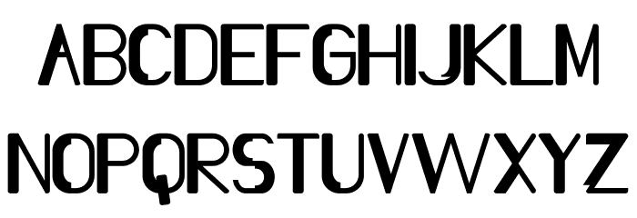 Slang Outfit Font LOWERCASE
