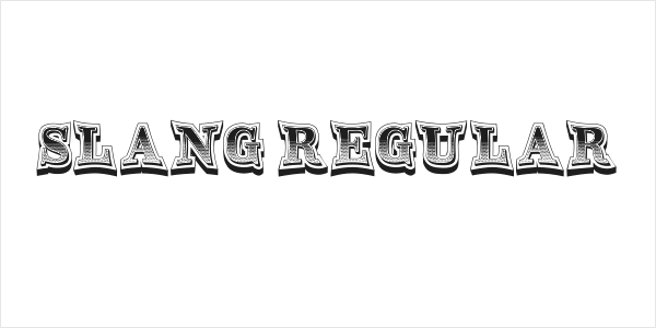 Slang Regular Logo