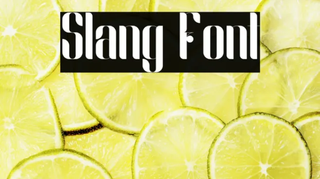 Slang Example 3