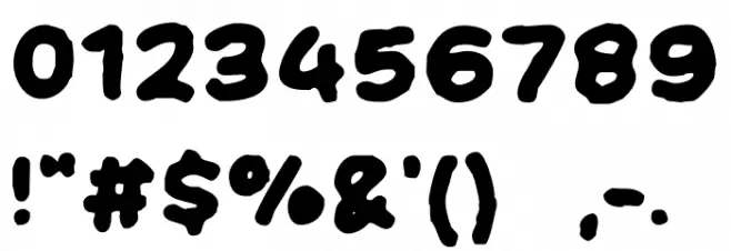 Slank Brush Caratteri ALTRI CARATTERI