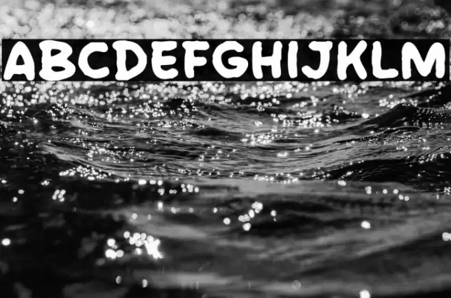 Slank Brush Caratteri examples