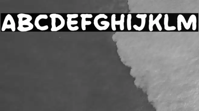 Slank Brush Caratteri examples