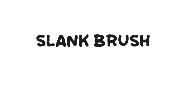 Slank Brush Logo