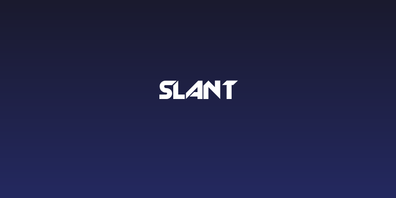 Slant Social Header