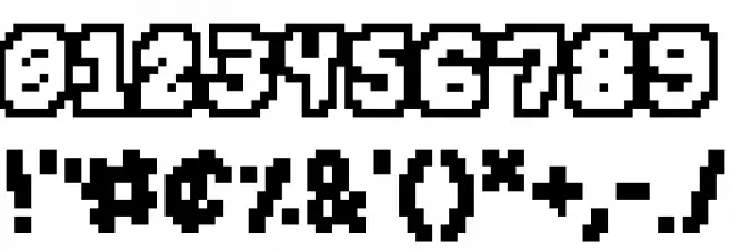 SlapAndCrumbly Font OTHER CHARS