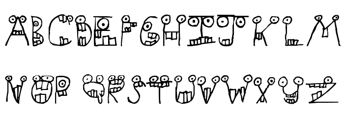 Slapstick Dental Inc. Font LOWERCASE