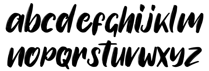 Slapstick demo Font LOWERCASE