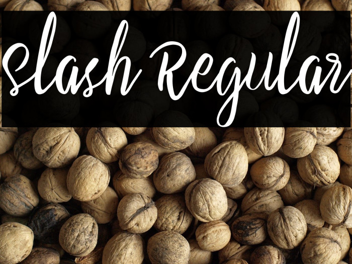 Slash Regular Example 3