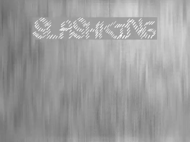 SlashKing Font examples