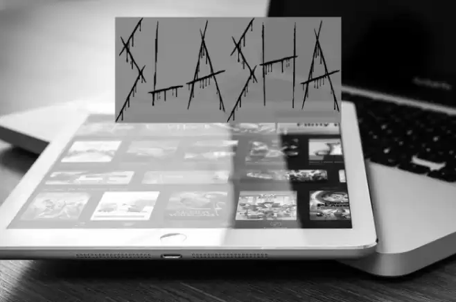 Slasha Font examples