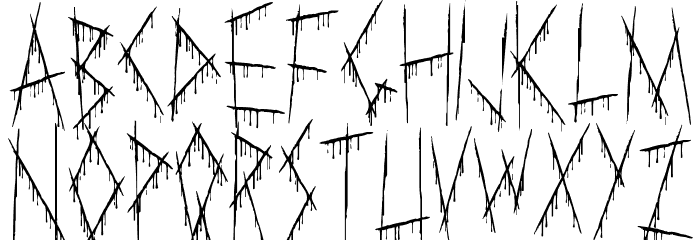 Slasha Font LOWERCASE