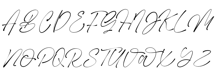 Slashdaily Font UPPERCASE