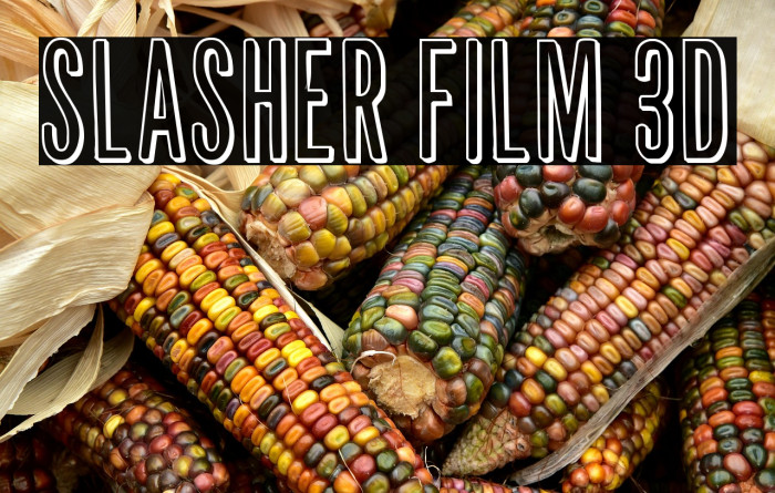 Slasher Film 3D Example 1