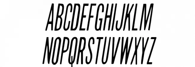 Slasher Film Condensed Semi-It Polices MINUSCULES