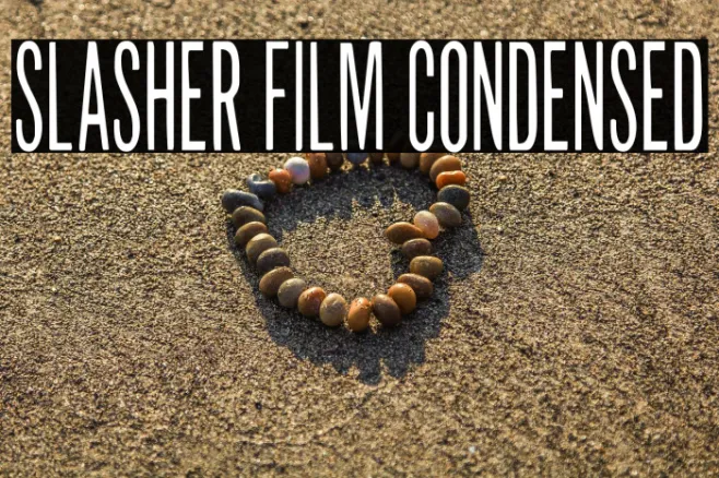 Slasher Film Condensed Example 2