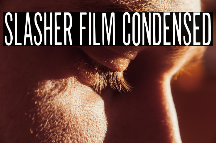 Slasher Film Condensed Example 3