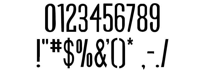 Slasher Film Expanded Font OTHER CHARS