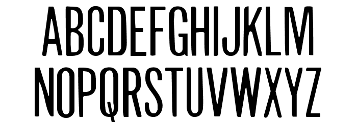 Slasher Film Expanded Font LOWERCASE