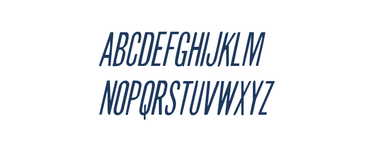 Slasher Film Italic Lowercase