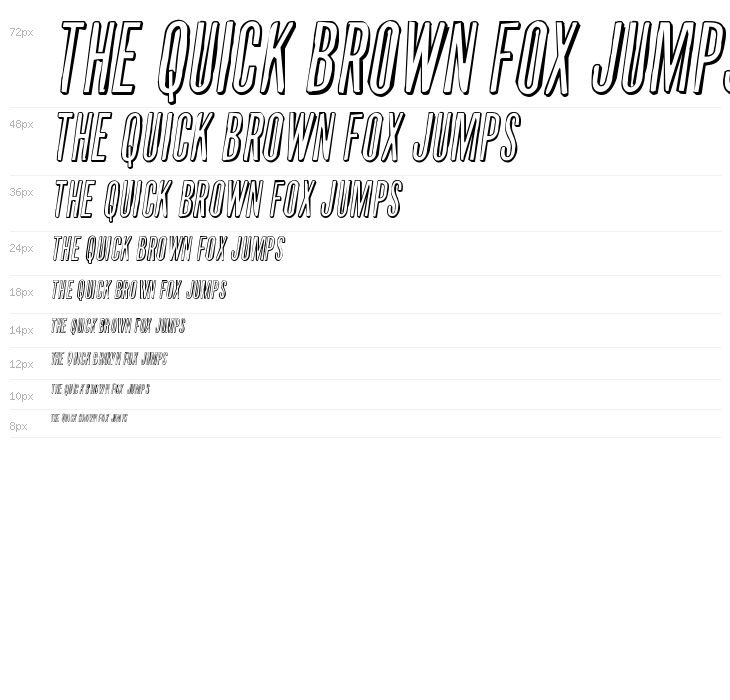 Slasher Film Rough 3D SemItal Waterfall