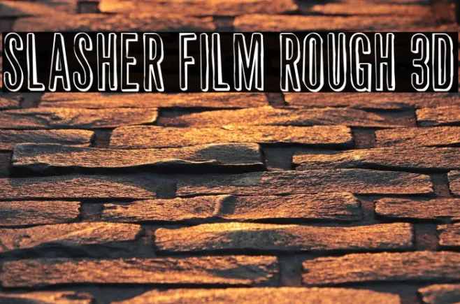 Slasher Film Rough 3D Example 2